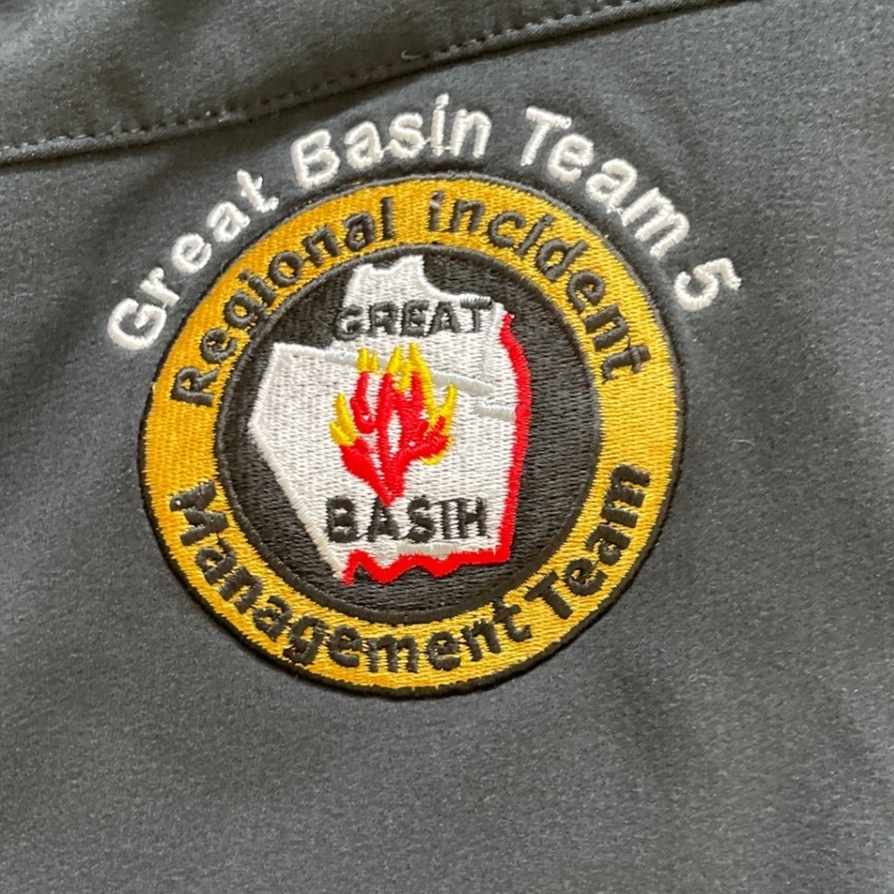 Marmot M3 Softshell Jacket Mens Large Black Great Basin Team 5 Hooded Full Zip - Picture 4 of 10